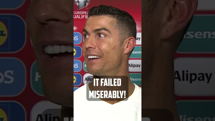 Cristiano Ronaldo’s NEW Business Screwed Up BADLY! #Shorts