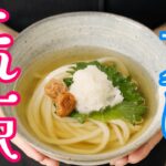 【美女もよだれダラダラ。出汁麺共にガッツ食！】猛暑にお届けする夏讃岐うどん＃うどん巡り＃讃岐うどん　＃空