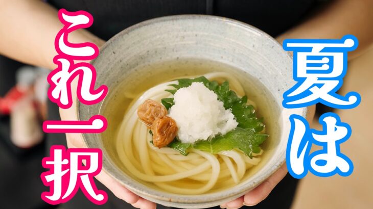 【美女もよだれダラダラ。出汁麺共にガッツ食！】猛暑にお届けする夏讃岐うどん＃うどん巡り＃讃岐うどん　＃空