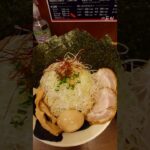 【９食目】長野市北石堂町の特製つけそば【麺屋蕪村】