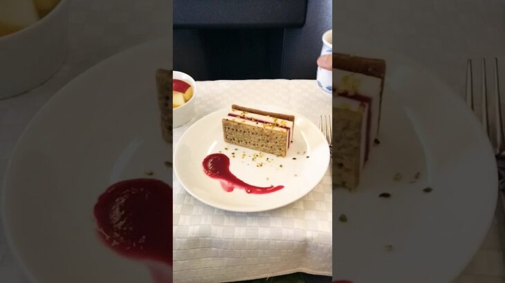 🛫ビジネスクラスのデザート🍰