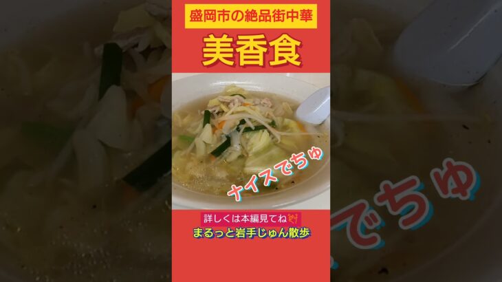 #岩手ラーメン #岩手グルメ #美香食#何を食べてもハズレ無し