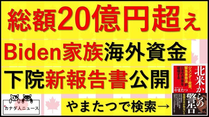 8.9 新たなBiden家族ビジネスの報告書