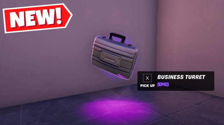 Fortnite NEW Business Turret