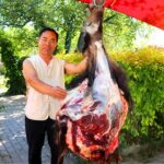 HUGE YAK LEG Wrapped In Mud And Roasted, Worth the Time Cooking!  | Uncle Rural Gourmet