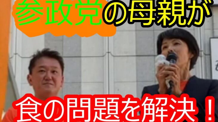 参政党　山岡智美　参政党で主婦として食の問題を大きく解決の方向へ　大阪第１２区国政改革委員　街頭演説　JR大阪駅前　ヨドバシカメラ