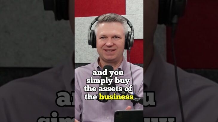 There are two ways to buy a business.