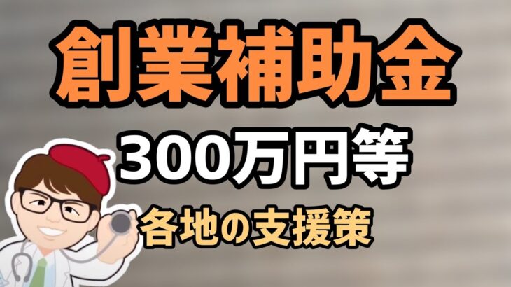 創業起業補助金助成金・融資・支援策【中小企業診断士YouTuber マキノヤ先生】第1519回