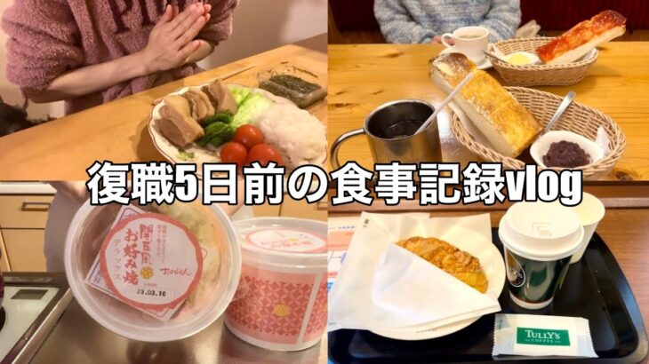 【摂食障害】復職します！食事記録/復職準備