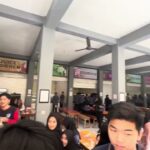 【インドネシア教育ツアー】マラン国立第５高校　学食