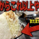 【完食失敗】生姜焼き注文→絶望。デカ盛りじゃ済まされない限界量のメシがきた【飯テロ】