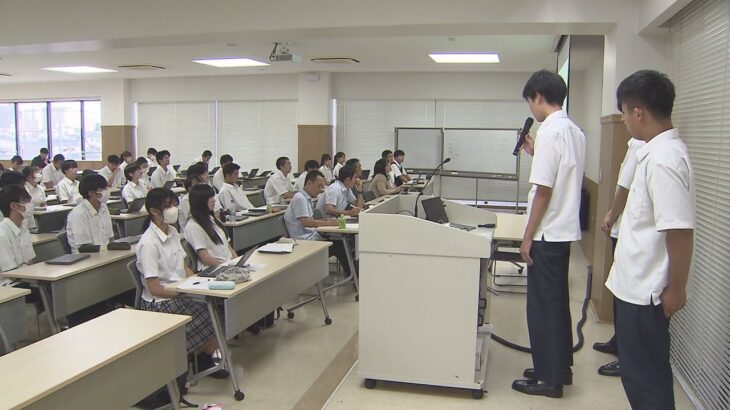 高校生が新たに会社を立ち上げる”起業”学ぶ　宇都宮市内の高校で特別授業