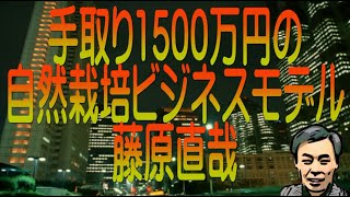 【ゆっくり解説】手取り1500万円の自然栽培ビジネスモデル 藤原直哉