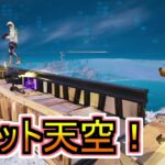 ビジネスタレットで天空からご出勤チャレンジに挑戦してみたｗｗ！！深夜蒙古タンメン派っている？？【フォートナイト/Fortnite】