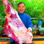 Most Unforgettable Sauce Made From Giant Beef Leg, Best Sauce Eat With Rice! | Uncle Rural Gourmet