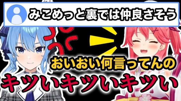 裏ではビジネスじゃないと疑われていることに率直に反応してしまうすいちゃん【ホロライブ切り抜き】【みこめっと切り抜き】