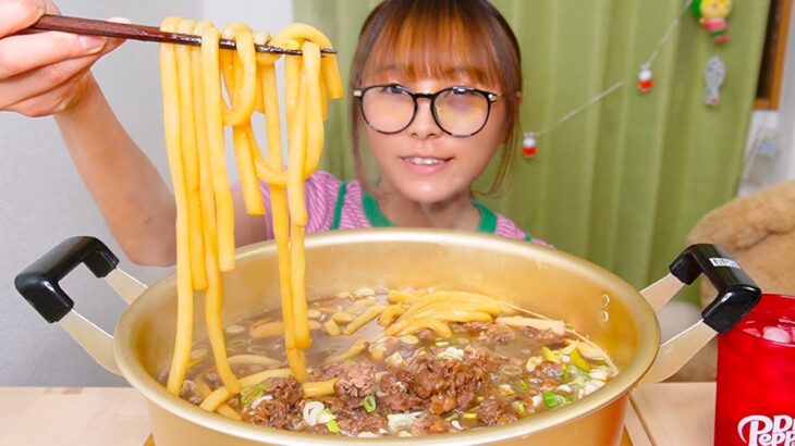 【大食い】肉うどん10人前