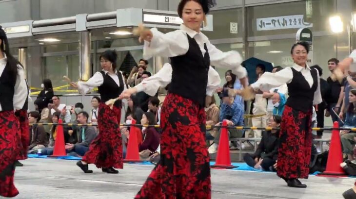 起業女子よさこい（2023東京よさこい・アゼリア通り会場）