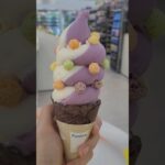 官心你的食衣住行育樂🍦2023年10月7日 台中🍨 超美紫色 金ㄟ紫薯 繽菓霜淇淋 隱藏版 金家ㄟ聯名款 瓜瓜園 圓滾滾 FamilyMart Fami!ce 韓勾ㄟ金針菇 ice cream 永定店