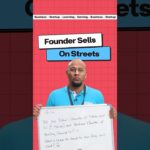 Founder Sells Razors on Streets 😰 #business #businesscasestudy #startup #casestudy