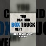 Start a Box Truck Business Today #business #dispatching #trucking