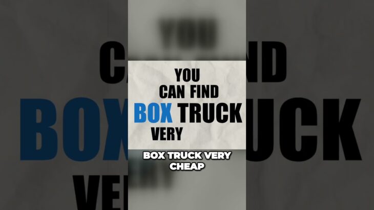 Start a Box Truck Business Today #business #dispatching #trucking