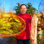 Yellow Fish Cooked With Fat Intestine, Braised A New Flavor, Yummy and Savory | Uncle Rural Gourmet