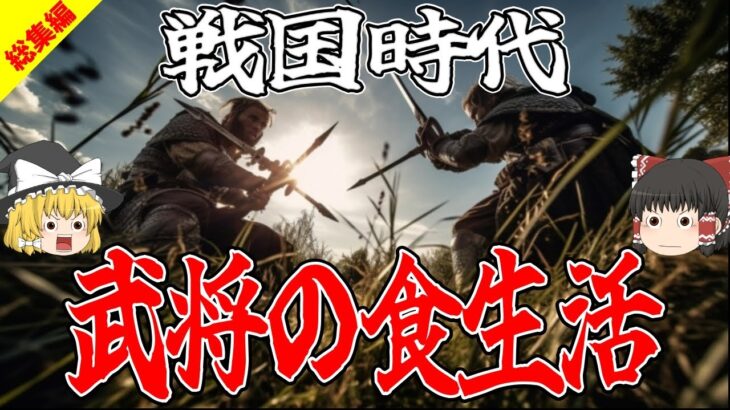 【睡眠用】戦国時代の武将たちが食した数々の食事【総集編】