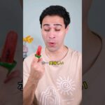 【実食】メキシコのお菓子は辛すぎます！実食してみよう🇲🇽 🍭 #外国人 #お菓子