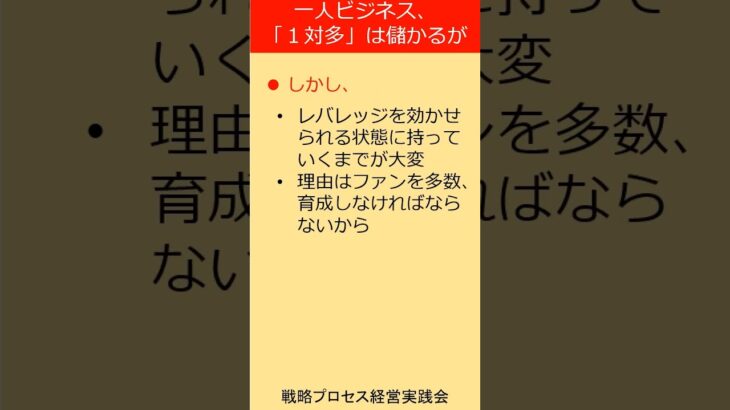 起業家やフリーランスにとって最も効果的な稼ぎ方は「１対多」。だが現実は？