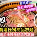 【平過深圳】晚市$60燒肉套餐連任食甜品放題｜同場供應全任食鮑魚和牛三文魚燒肉放題｜全新開幕｜任叫吉列怪獸級炸蠔｜任飲任食｜放題｜自助餐｜大圍圍方｜#馬加貓｜ft.米子燒肉家