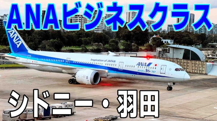 ANA ビジネスクラス シドニー羽田 搭乗　シドニー空港ラウンジ