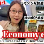 【直行便14時間】エアカナダ・トロント-関西空港フライト✈️ビジネス クラス・メープルリーフラウンジに潜入🍁機内食・アメニティレビュー