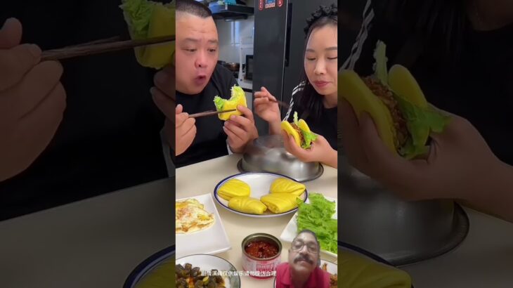 Husband wife comedy video #mukbang #日常食 #好きな物を食べる #食べる #funny