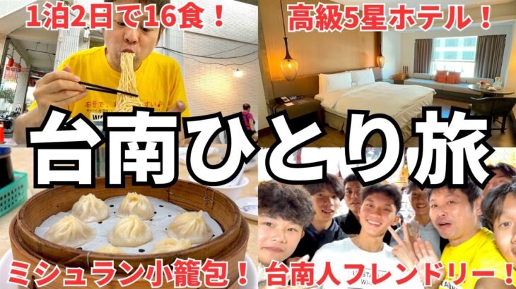 【台湾旅行初心者でも安心】新規開拓で16食！年末年始の台湾旅行の参考に！美食の街、台南ひとり旅をゾロがわかりやすく紹介！