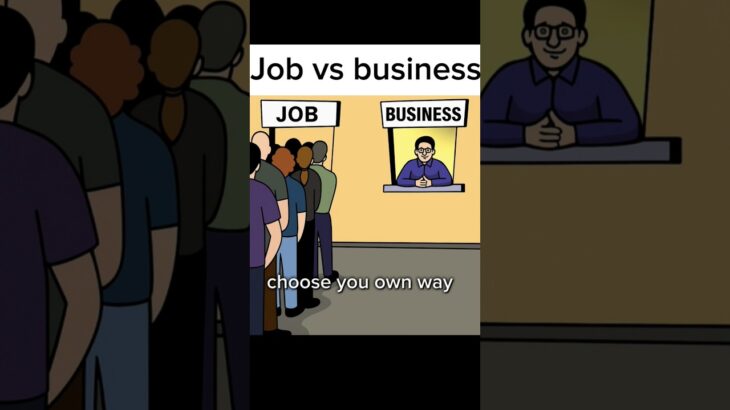 Job vs Business Idea 💡💪🏻#shorts #motivationalvideo #successmindset