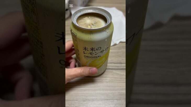 実食🍺#未来のレモンサワー#初体験#のんべぇー#おつまみ#今夜は眠らない