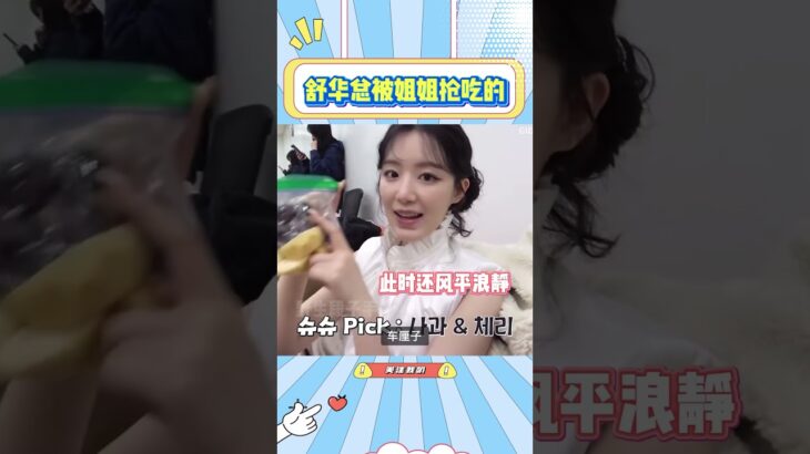 难怪舒华护食，她的姐姐都是土匪#idle #叶舒华 #宋雨琦 #minnie