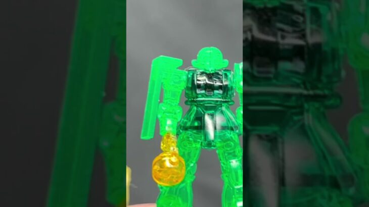 【チョコサプガンダム】旧ザクとヤカンザクとパプ私#shorts #食玩#gundam