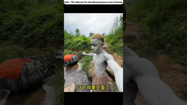 假冒食人族却被當場發現（@king_of_punu）